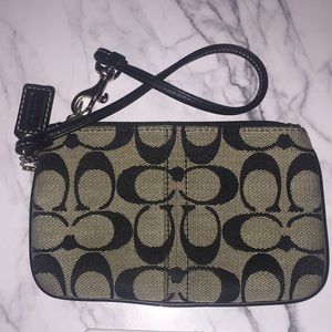 Authentic Coach Wristlet